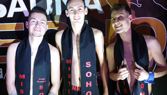 concours Mister Soho du Sauna Soho, le plus grand lieu de rencontre gay à Lille